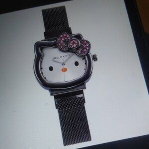 Hello Kitty Watch Blk